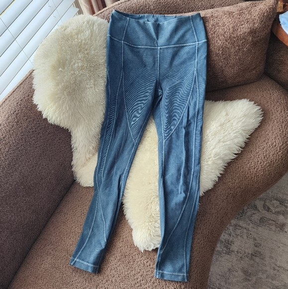 Lululemon Wunder Under High Rise Ribbed Leggings🌿 - Picture 1 of 6